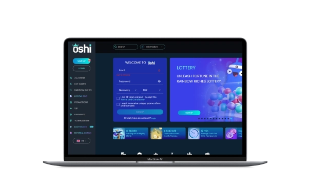 Oshi Casino Desktop Oshi Casino